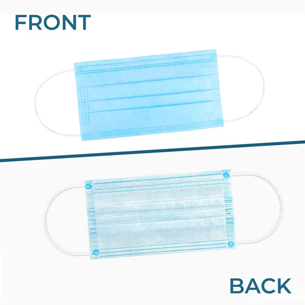 Disposable Child Face Mask, 3-Ply - (Case/40 boxes of 50 masks)