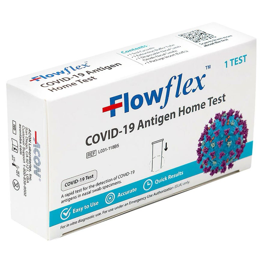 ACON FlowFlex COVID-19 Home Test Kit - Case of 300 Tests