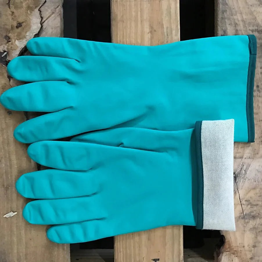 TYCOON - Innovative Soft, Seamless, Cotton Knit Bonded Nitrile Gauntlet, case of 60 pairs (120 gloves)