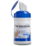 Sani-Hands® Instant Hand Sanitizing Wipe, Medium, 6" x 7½", (Item is Considered Limited Quantity and Cannot Ship via Air or to AK, GU, HI, PR, VI) (Products Cannot be Sold on Amazon.com or any Other 3rd Party