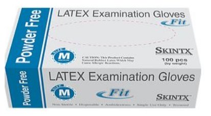 SkinTx FIT 5 Mil Latex Examination Gloves (900FIT)
